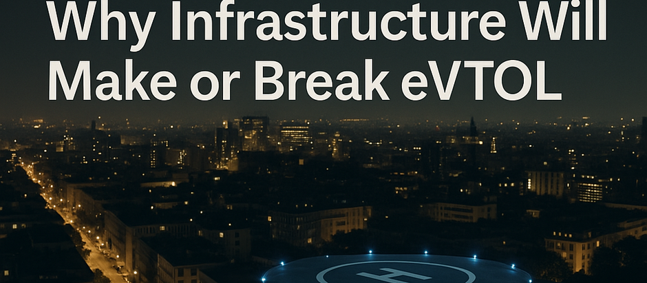 Building the Future, Not Just the Aircraft: Why Infrastructure Will Make or Break eVTOL