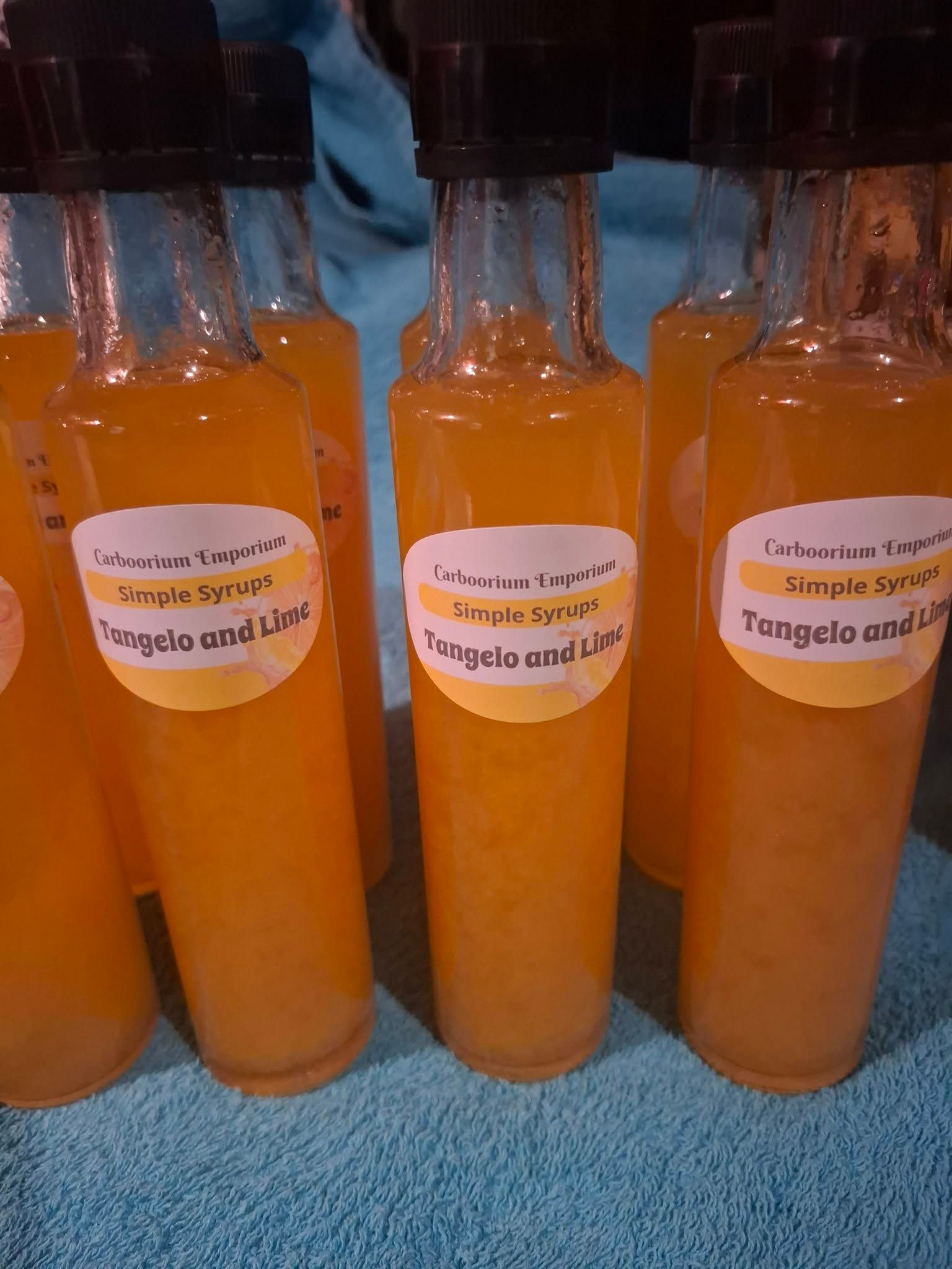 Simple Syrups - Tangelo and Lime