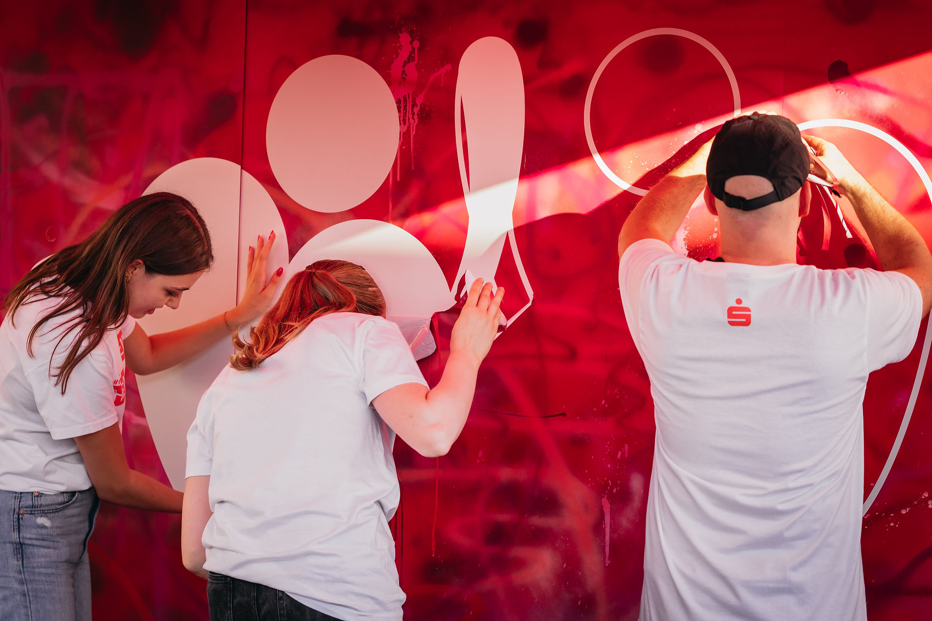 Sparkasse interaktives Kunstprojekt