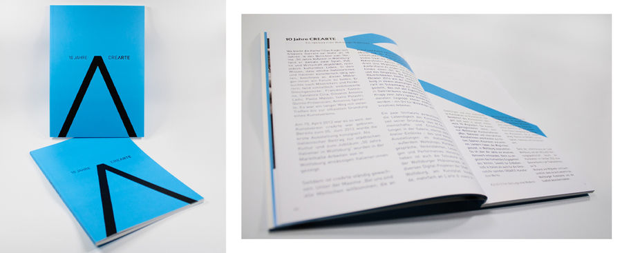 Jubiläumskatalog für den Kunstverein CREARTE