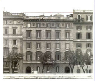 RESTAURO FACCIATE E CONSOLIDAMENTO DELLE STRUTTURE MURARIE A LUNGOTEVERE MELLINI