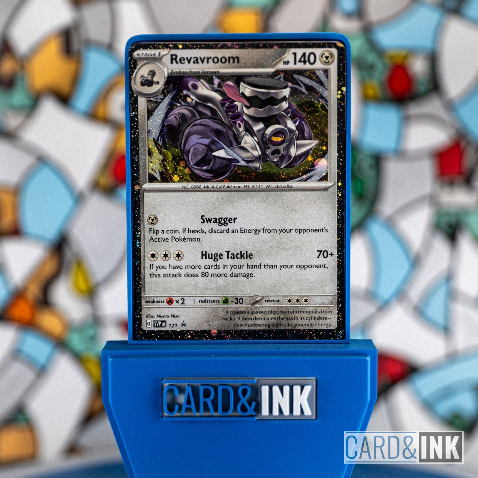 Revavroom SVP121 Black Star Promo Scarlet & Violet Pokemon Card NM