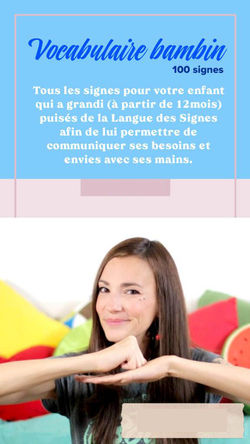 Signes pour les bébé et bambins