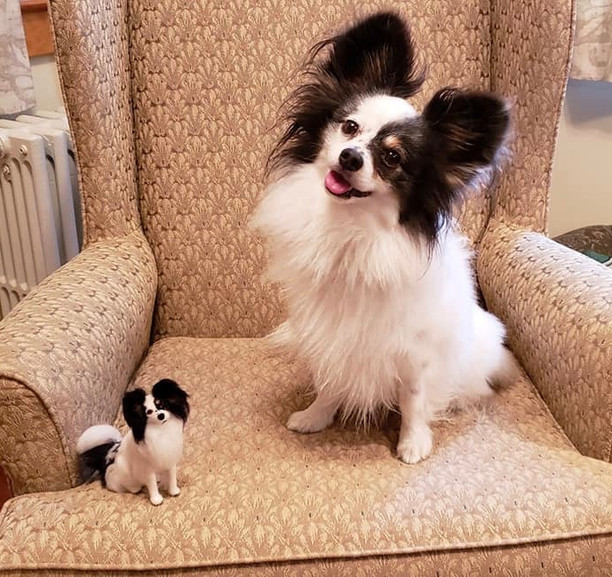 Tattoo and her realistic Fiber Friend