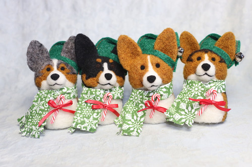 Corgi 'Holiday' Nubbin fiberfriends