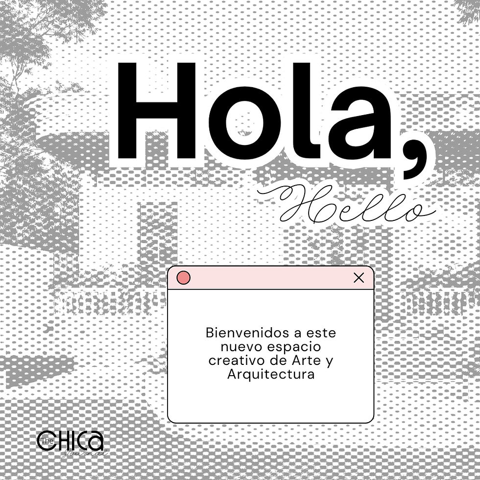 Welcome to the chica journal!