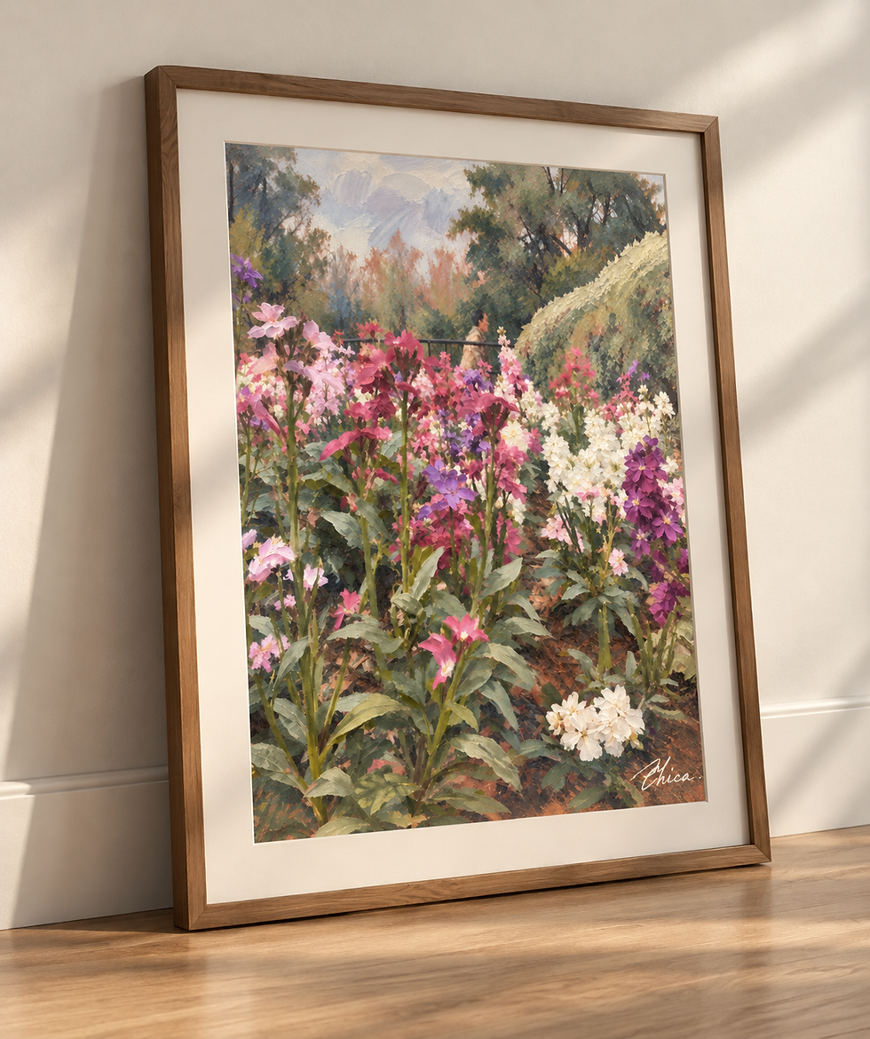 Miniature : Garden in Bloom |  Flower Digital Art