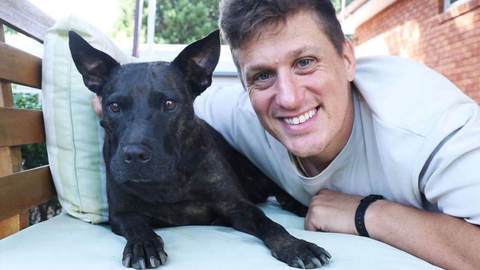 (Aussie super-geek Paul and his gorgeous dog Rosie.)