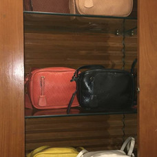 Bolsa Couro Tressê