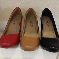 Scarpin Arredondado Vegetal Básico