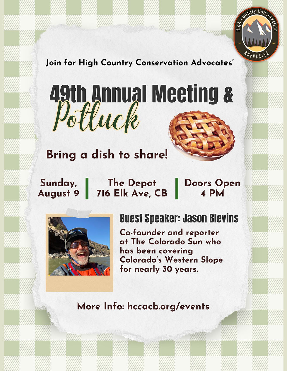49th Annual Meeting & Potluck