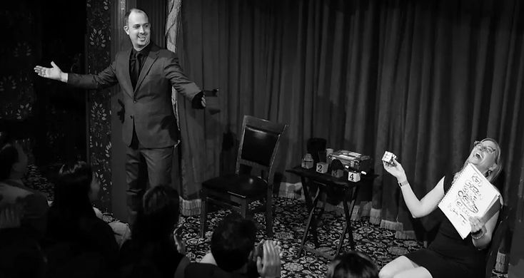 Mentalist Bryan Miles Corporate Show on stage Durban