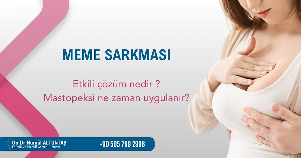 meme dikleştirme (mastopeksi) ameliyatı