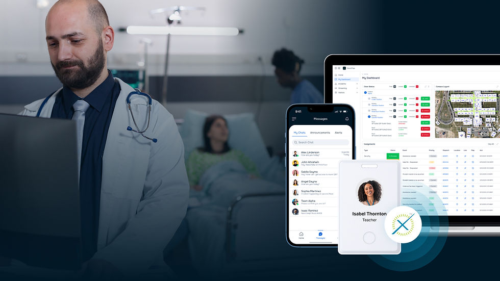 Healthcare staff using NovoTrax Platform.