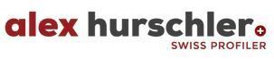 farbiges Logo von Alex Hurschler