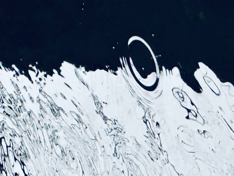 ripples of water