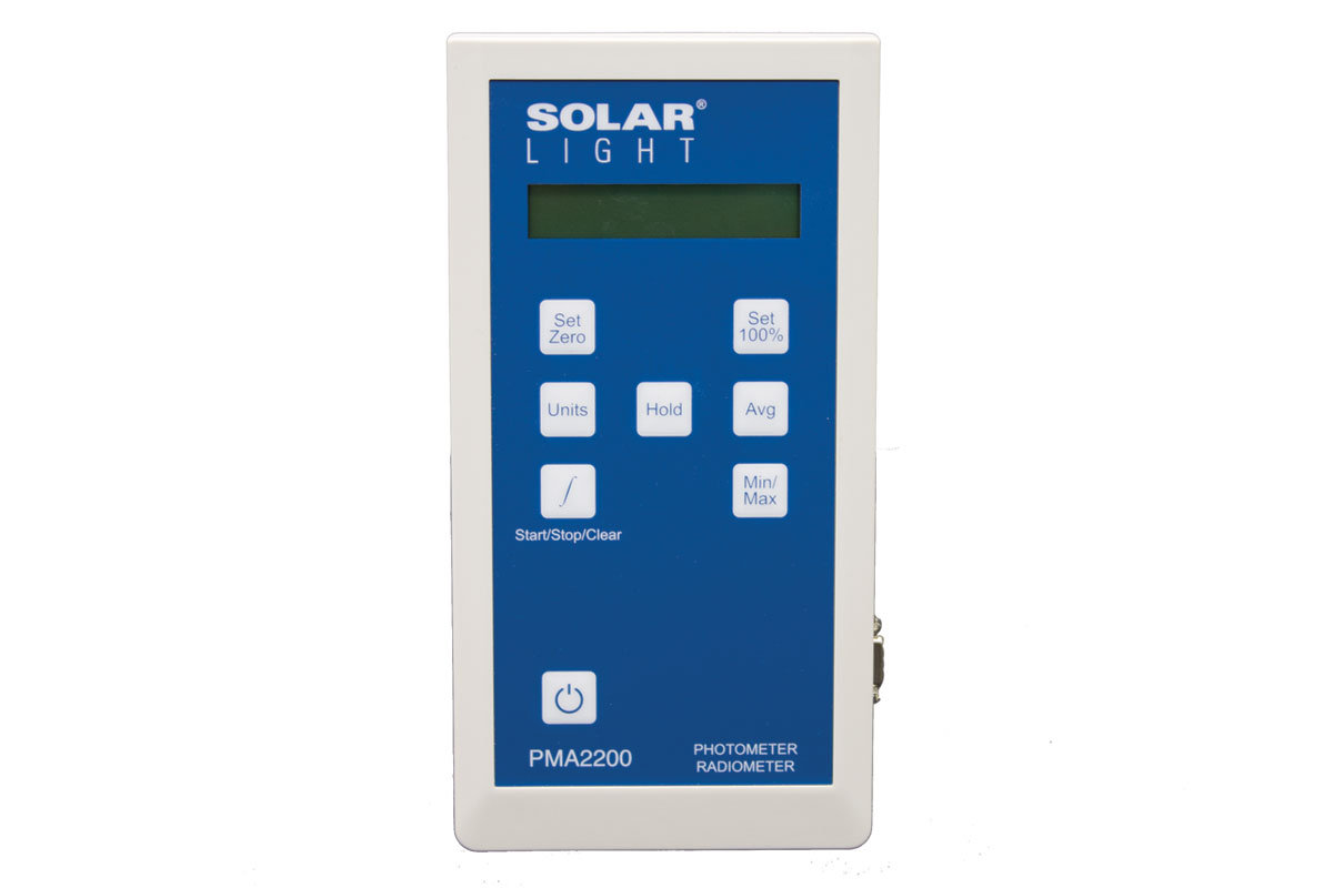 Model PMA2200 Single-Input Radiometer - SOLAR LIGHT | Solar Light