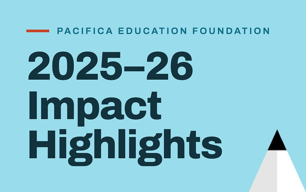 PEF's 2025 - 26 Impact Highlights