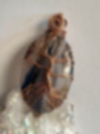 Thumbnail: Stick Agate Tree Of Life Pendant