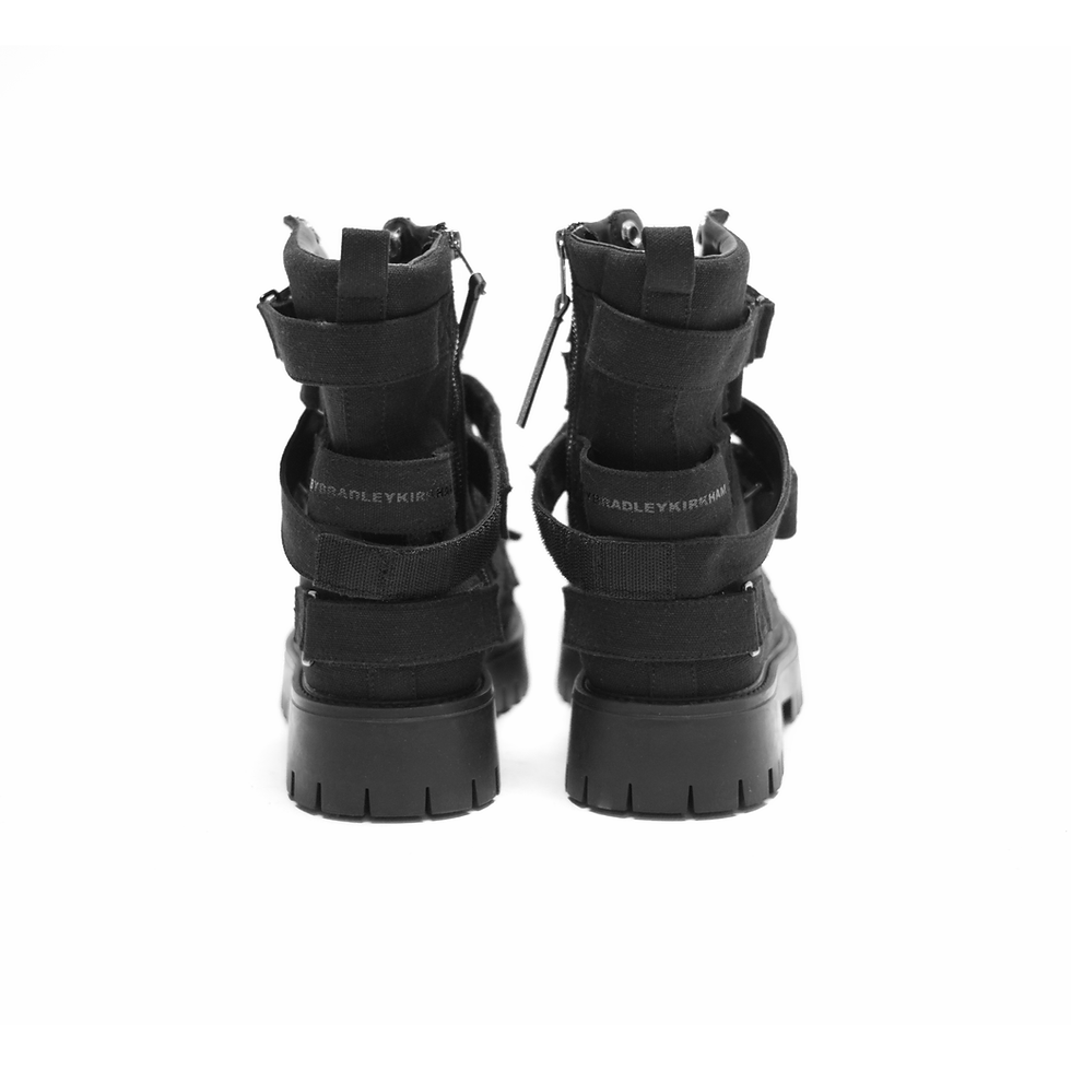 Thumbnail: Canvas Harness Stock Boot
