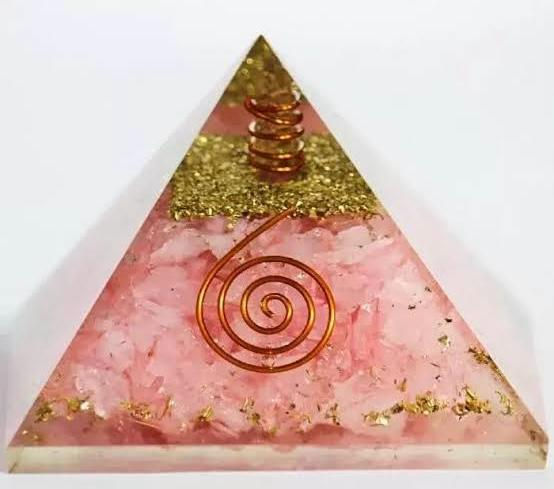 Thumbnail: Rose Quartz Pyramid (Stone Of Love)