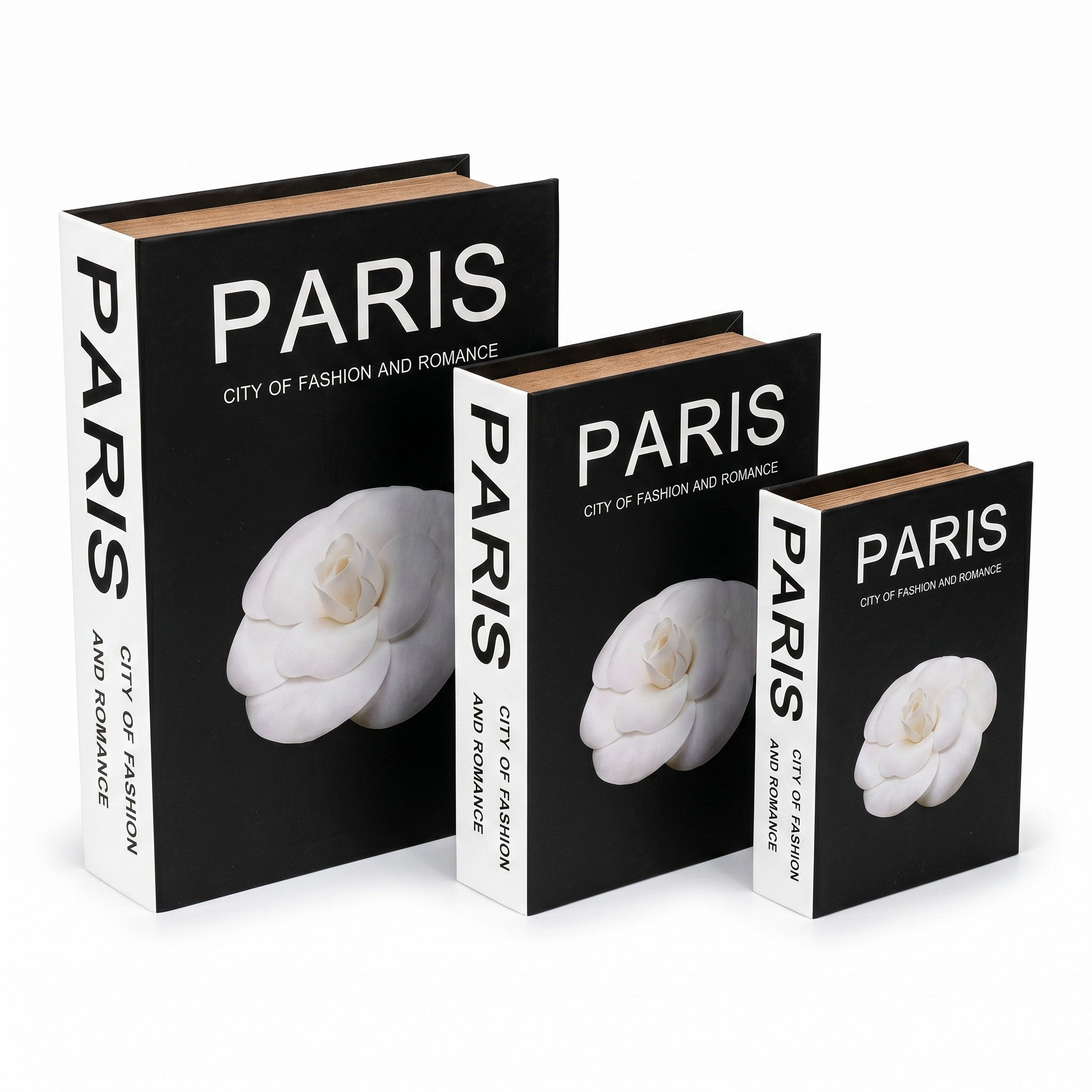 Paris Designer Book Box Set of 3