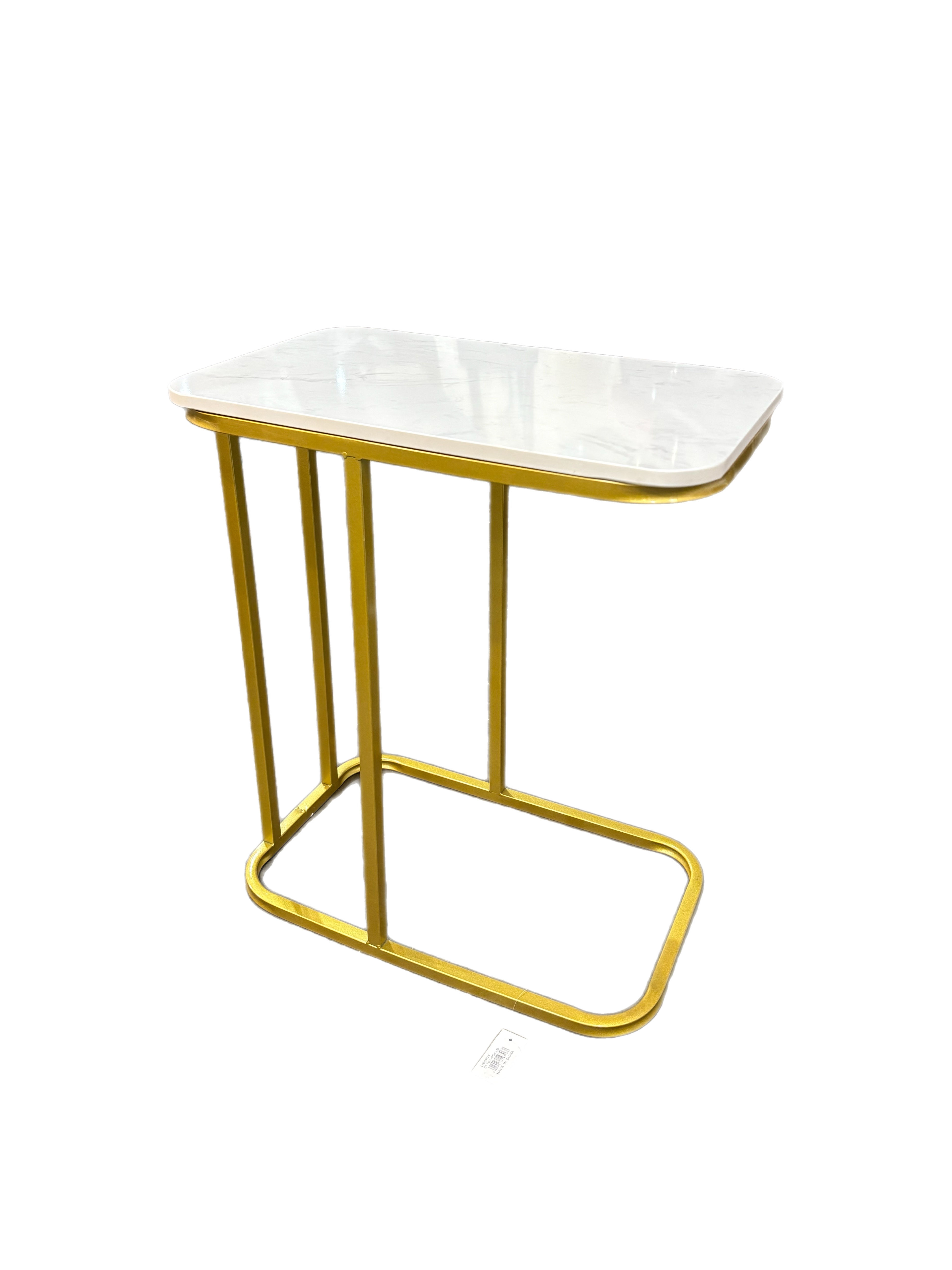 Marble Gold Single Side Table