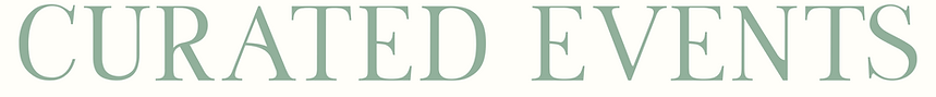 Curated Events by Anne Fields