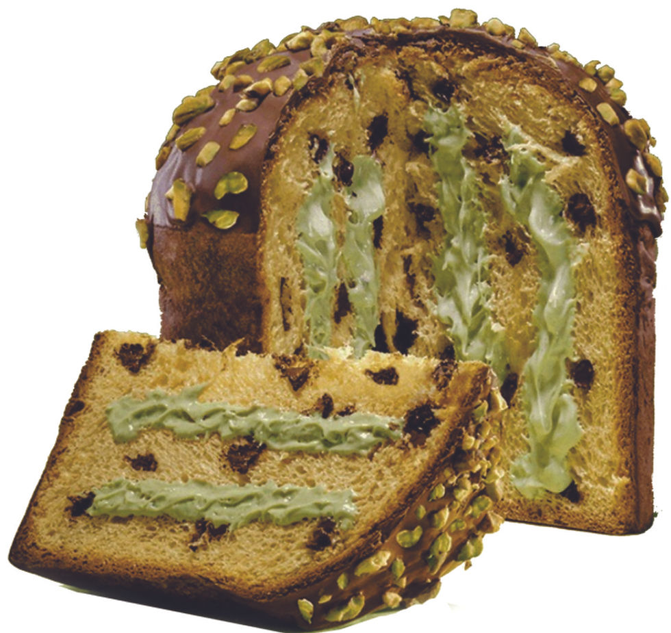 Chocotone vegano recheado com Pistache New Flavor