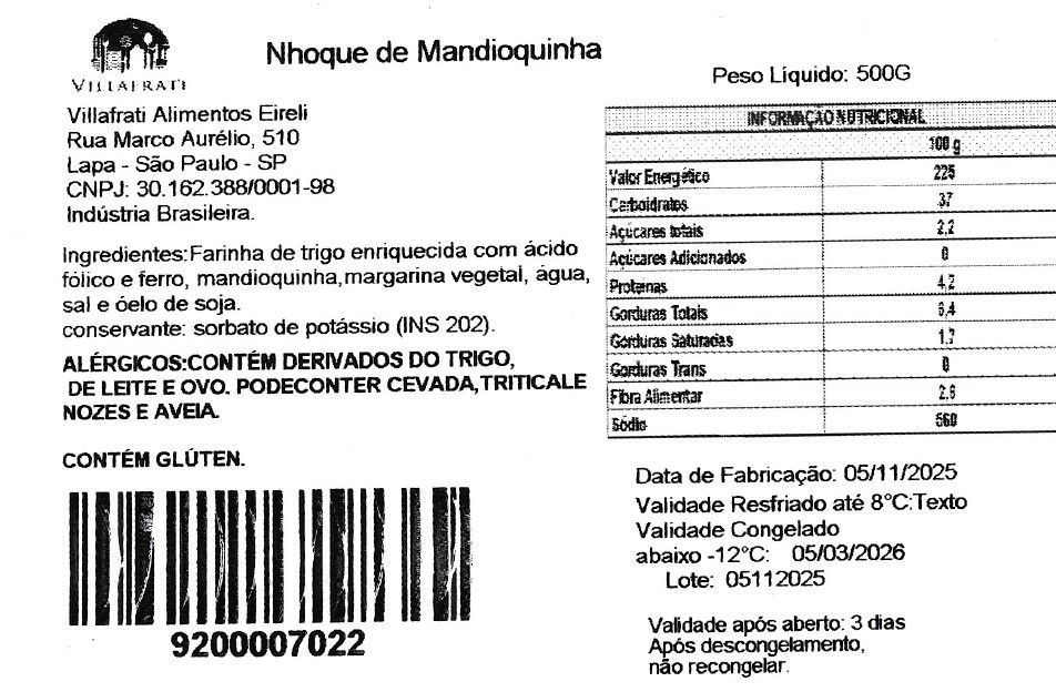 Miniatura: Nhoque de Mandioquinha La Pasta Vegana