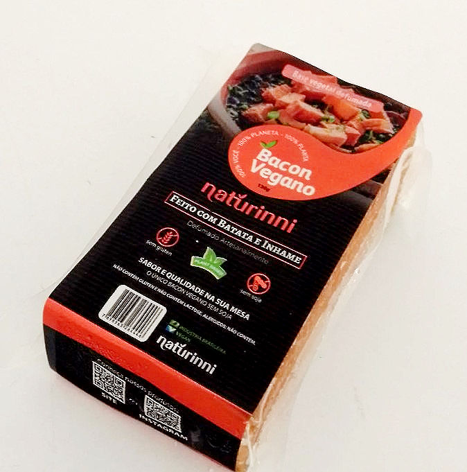 Miniatura: Bacon vegano defumado Naturinni