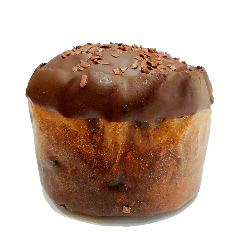 Miniatura: Chocotone vegano recheado com Nuccella New Flavor