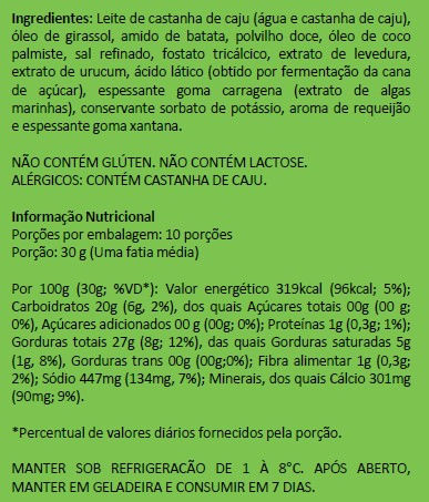 Miniatura: Queijo vegetal Tipo BOLA Basi.co