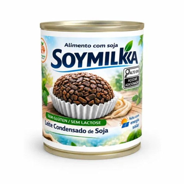 Miniatura: Leite Condensado vegetal Soymilka New Flavor