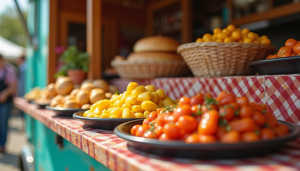 Les Délices d'Harmoni Fest : Plongée dans la Gastronomie Provençale et ses Food-Trucks