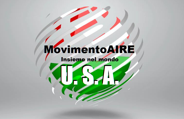 U. S. A. logo maire movimento aire