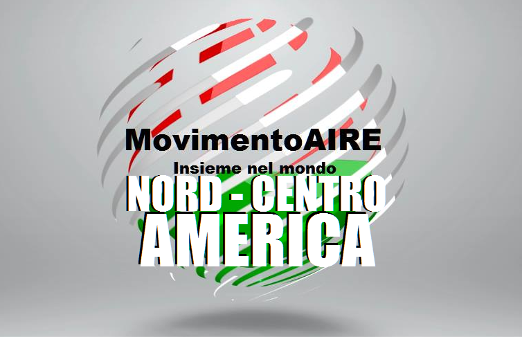AMERICA nord centro logo maire movimento aire