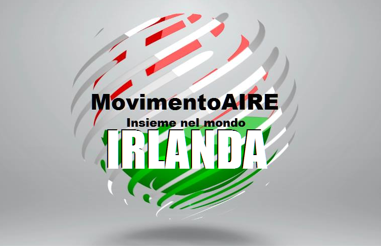 IRLANDA OK logo maire movimento aire