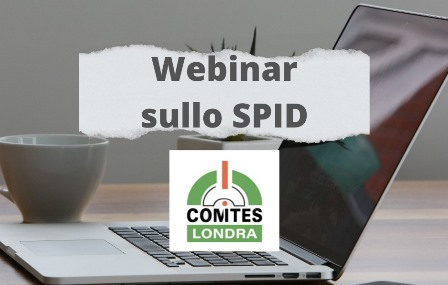Tutto sullo Spid: il webinar gratuito del Comites Londra