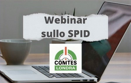 Tutto sullo Spid: oggi il webinar gratuito del Comites Londra