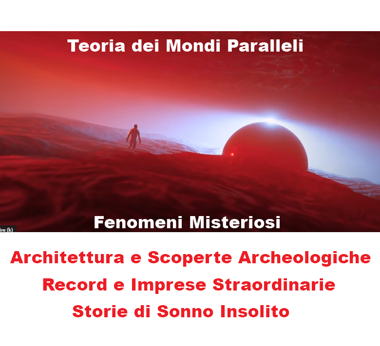 Misteri Insondati: Mondi Paralleli, Fenomeni Insoliti e Scoperte Stupefacenti - VIDEO