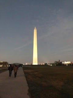 The Monument at Night
