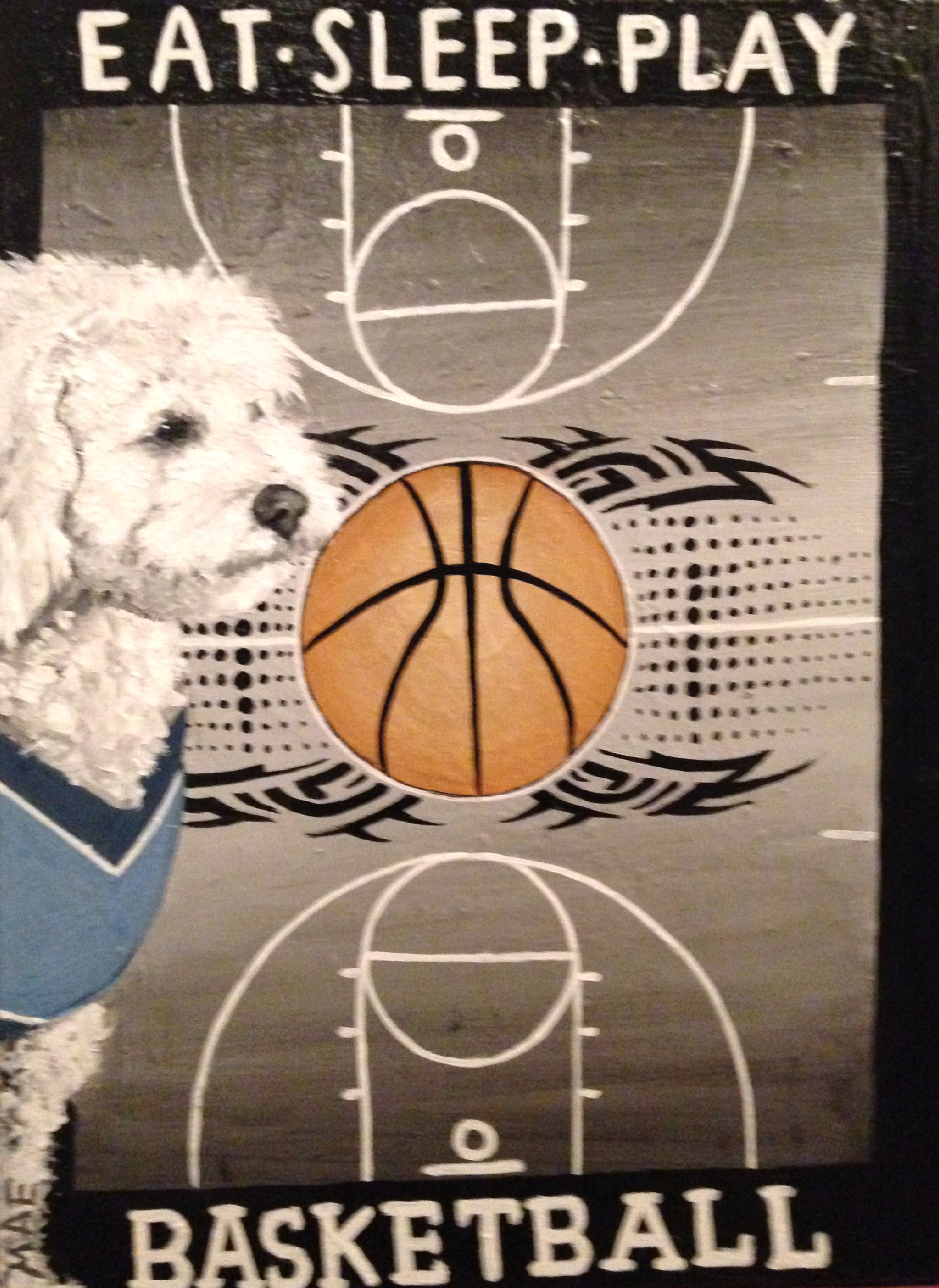 BASKETBALL DOG
