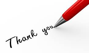 Thank You’s – Not Just For The Kids