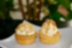 Mini tarts with pine nuts & almonds