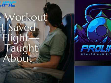 The Workout That Saved My Flight—and Taught Me About Life