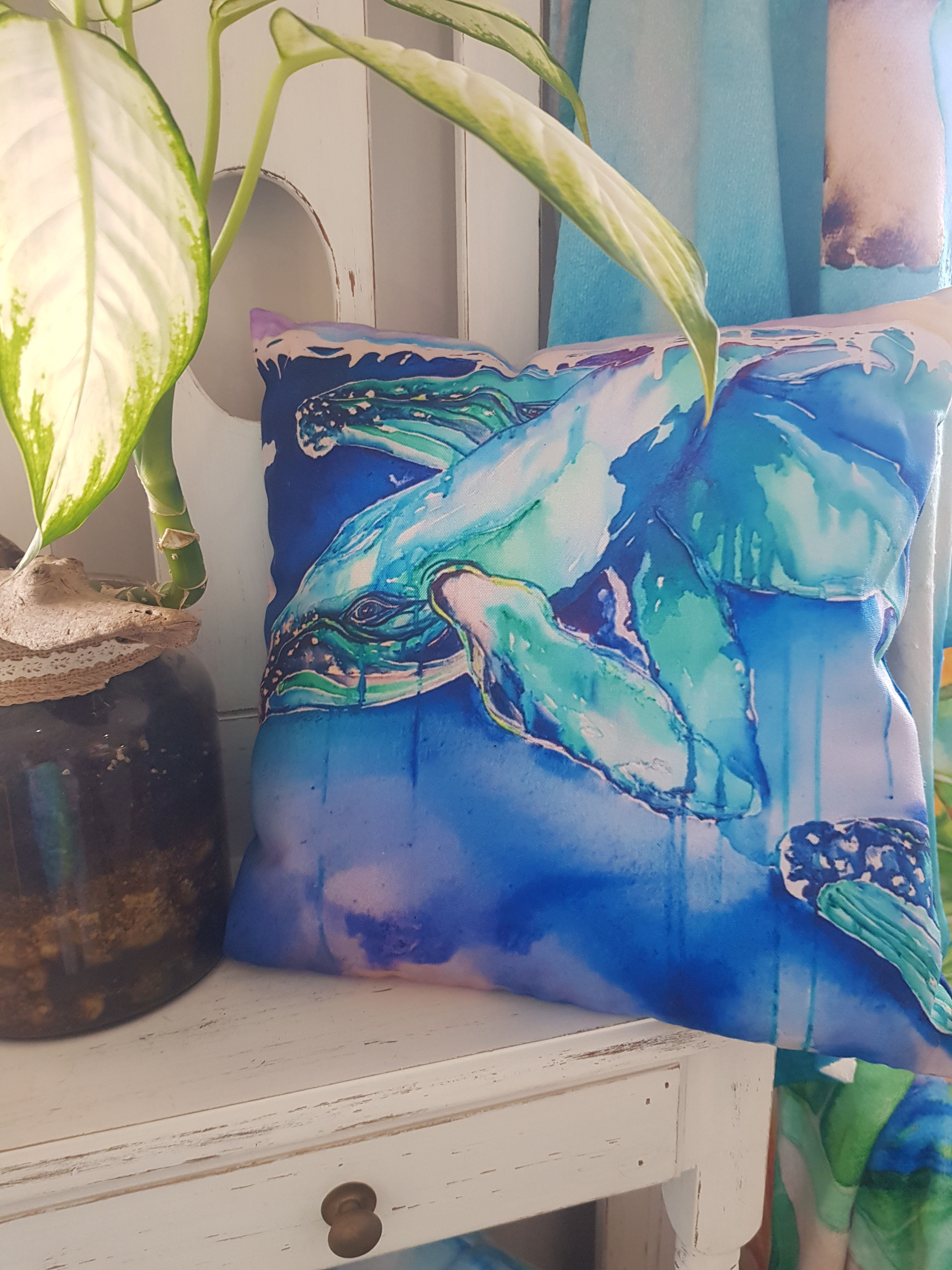 Making Waves Throw Cushion