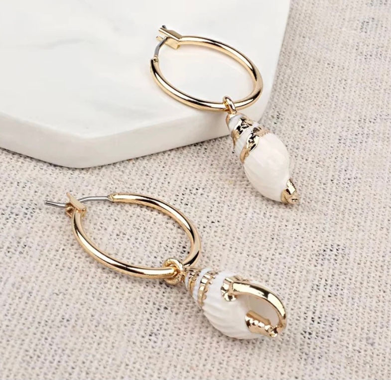 Aloha Shell Hoops