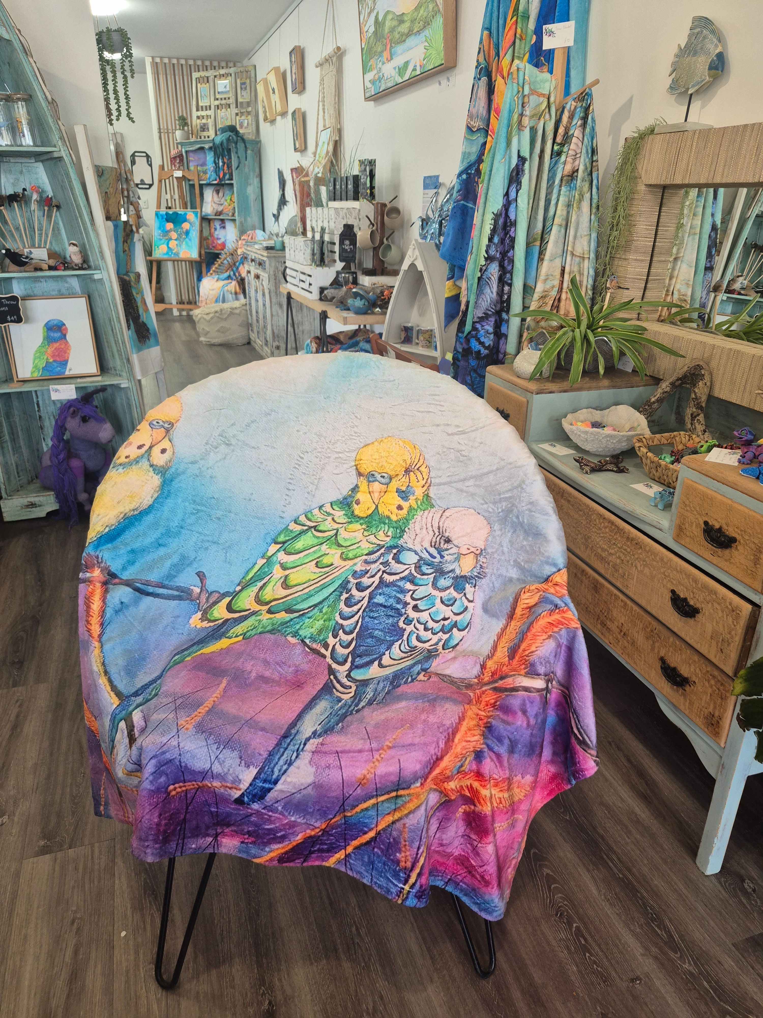 Flinders Ranges Throw Blanket