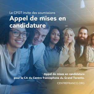 Appel de mises en candidature